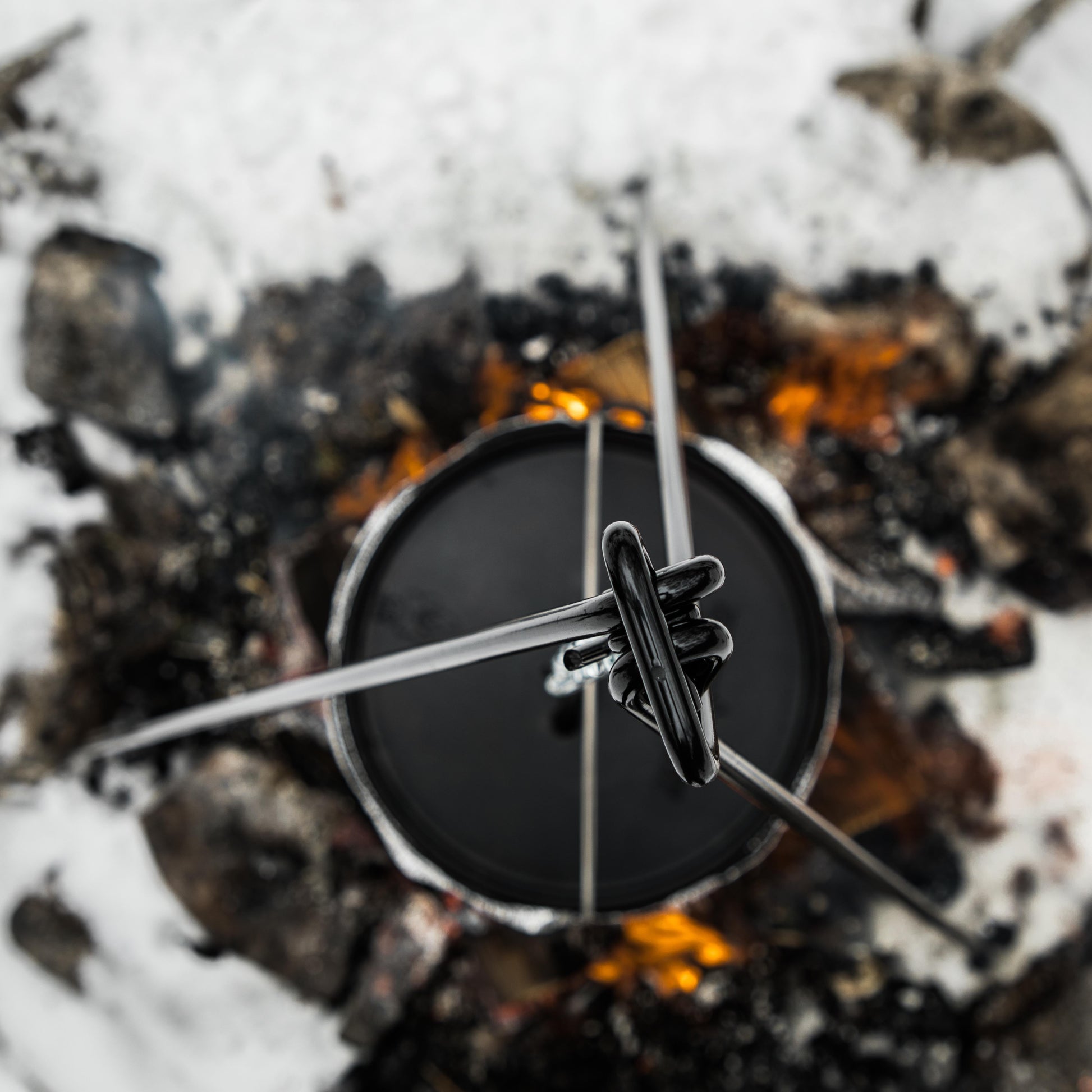 Dutch Oven 50" Tripod, Steel Chain for Hanging Cookware, TRIPOD50