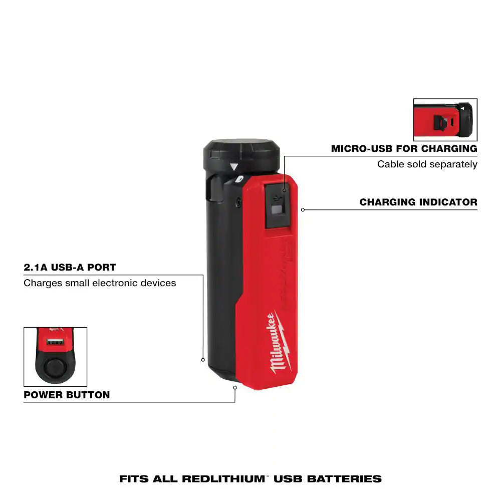 REDLITHIUM USB Charger and Portable Power Source Kit