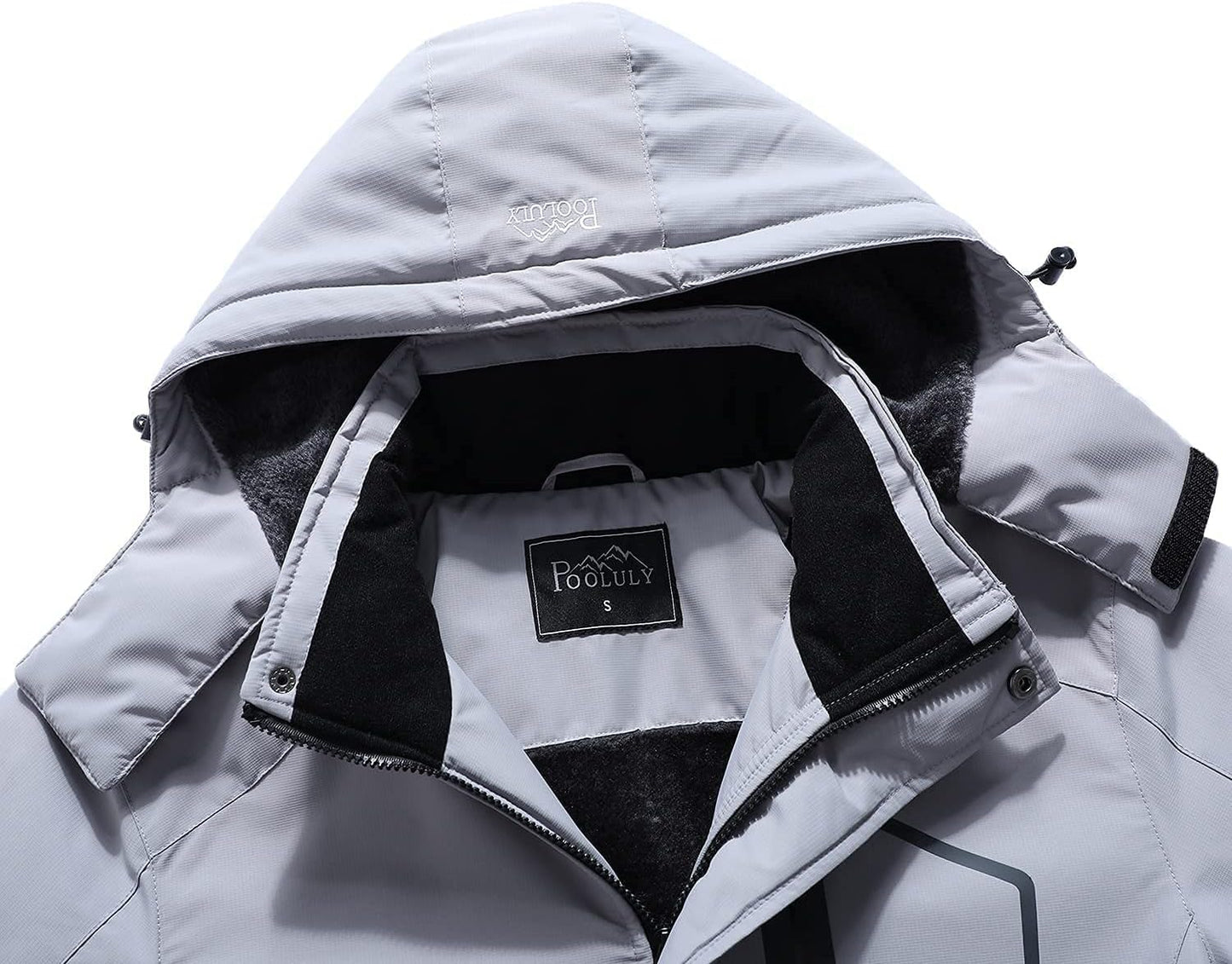 Men'S Ski Jacket Warm Winter Waterproof Windbreaker Hooded Raincoat Snowboarding Jackets