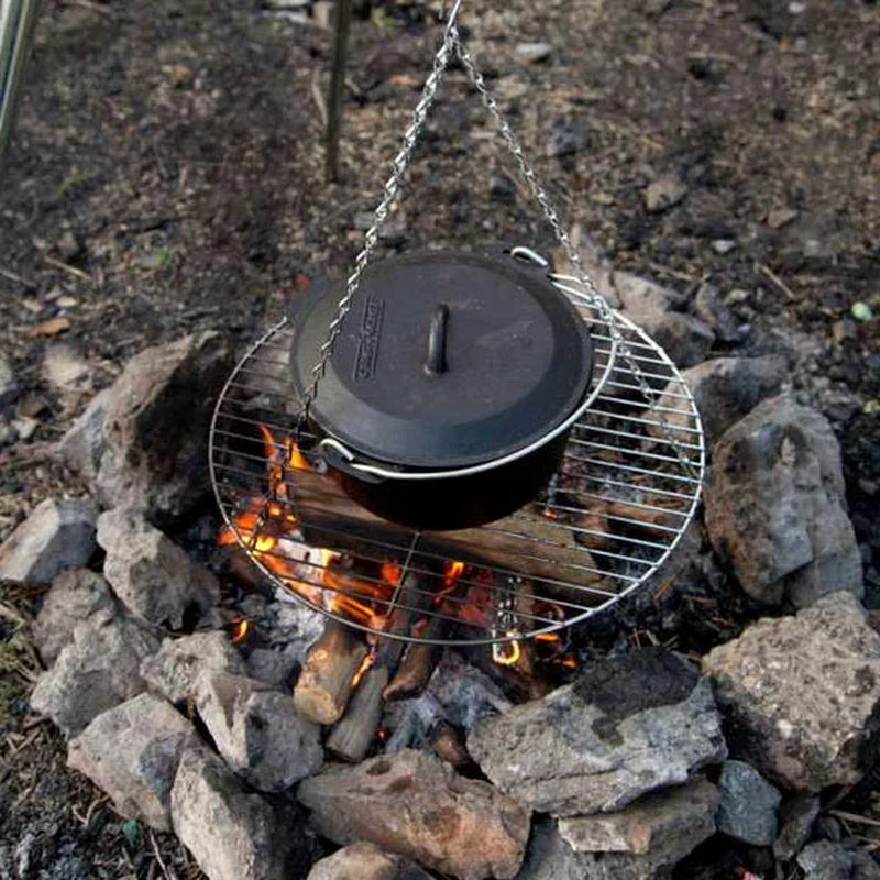 Dutch Oven 50" Tripod, Steel Chain for Hanging Cookware, TRIPOD50