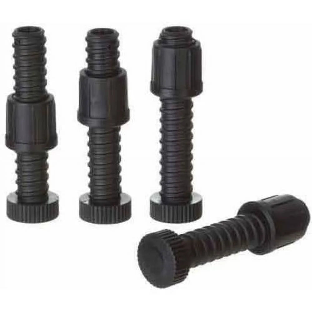 Leg Levelers Fit Most  Stoves for Cooking on Uneven Surfaces, Heavy Duty Composite, 1.25" Diameter, Includes 4 Ea. , LEGX