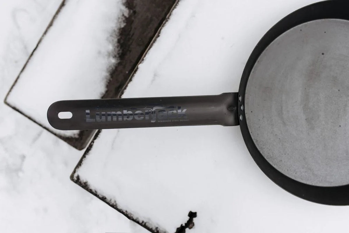 20" Lumberjack Skillet, SLJ20, True Seasoned, Deep Dish Pan