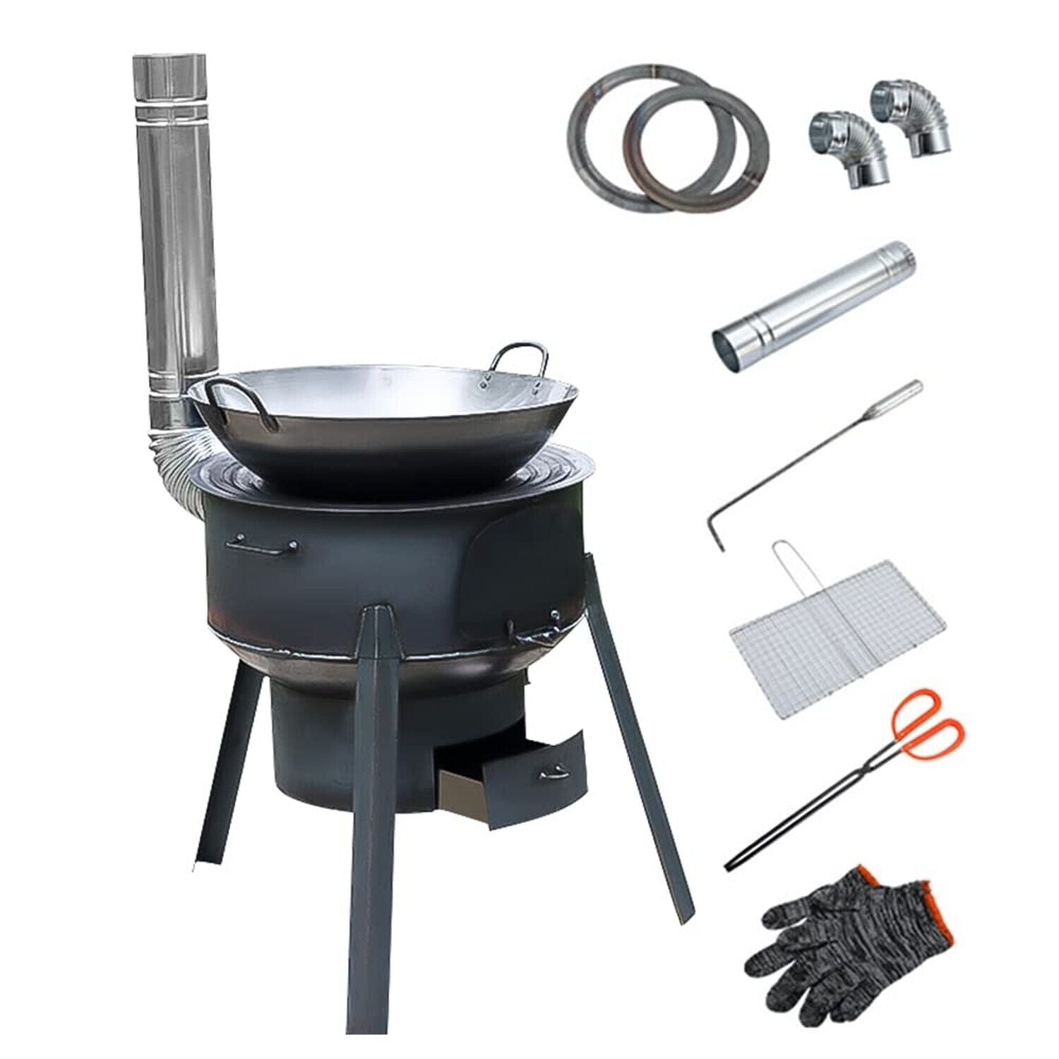 Coal/Wood Stove, 1 Set of Multi-Function